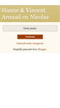 Mobile Screenshot of hannevincent.blogspot.com