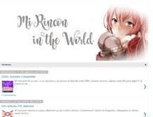 Tablet Screenshot of mirinconintheworld.blogspot.com