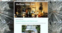 Desktop Screenshot of melissadiazart.blogspot.com