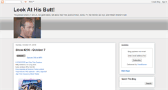 Desktop Screenshot of lookathisbutt.blogspot.com