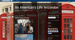 Desktop Screenshot of anamericanslifeinlondon.blogspot.com