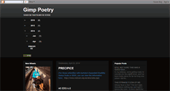 Desktop Screenshot of gimppoetry.blogspot.com
