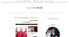 Desktop Screenshot of elainebiss.blogspot.com