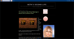 Desktop Screenshot of bethssecondlife.blogspot.com