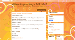 Desktop Screenshot of affiliateshopper.blogspot.com