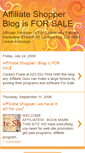 Mobile Screenshot of affiliateshopper.blogspot.com