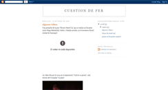 Desktop Screenshot of cuestiondefer.blogspot.com