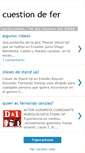 Mobile Screenshot of cuestiondefer.blogspot.com