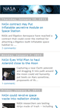 Mobile Screenshot of nasa-space-info.blogspot.com