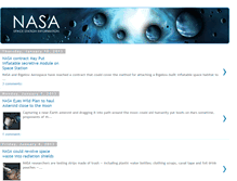 Tablet Screenshot of nasa-space-info.blogspot.com