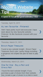 Mobile Screenshot of nicoles-websitetips.blogspot.com