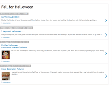 Tablet Screenshot of fallforhalloween.blogspot.com