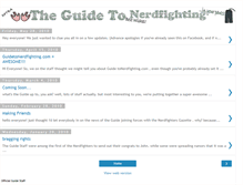 Tablet Screenshot of guidetonerdfighting.blogspot.com