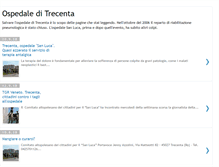 Tablet Screenshot of ospedaletrecenta.blogspot.com