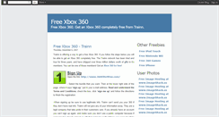 Desktop Screenshot of free--xbox360.blogspot.com