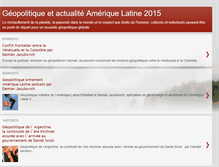Tablet Screenshot of nouvellegeopolitique.blogspot.com