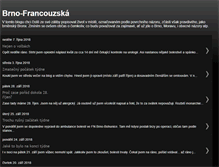 Tablet Screenshot of brno-francouzska.blogspot.com