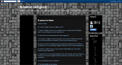 Desktop Screenshot of islamic-en.blogspot.com