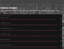 Tablet Screenshot of islamic-en.blogspot.com