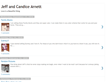 Tablet Screenshot of jeffandcandicearnett.blogspot.com