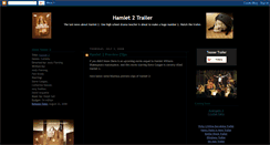 Desktop Screenshot of hamlet-2--trailer.blogspot.com