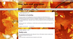 Desktop Screenshot of blueeyesgreyskies.blogspot.com