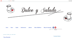 Desktop Screenshot of nievesdq-dulceysalado.blogspot.com