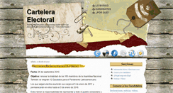 Desktop Screenshot of carteleraelectoral.blogspot.com