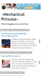 Mobile Screenshot of mechanicalprincess.blogspot.com