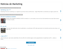 Tablet Screenshot of gh1noticiasmarketing.blogspot.com