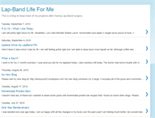 Tablet Screenshot of lapbandlife4me.blogspot.com