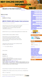 Mobile Screenshot of information-onlinedegree.blogspot.com