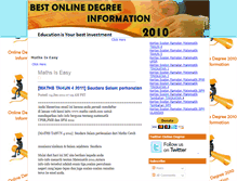 Tablet Screenshot of information-onlinedegree.blogspot.com