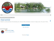 Tablet Screenshot of littlefallscottages.blogspot.com