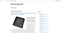 Desktop Screenshot of bestnaturalgasgrill-reviewed.blogspot.com