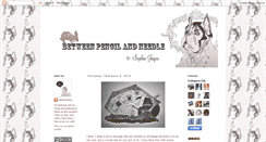 Desktop Screenshot of betweenpencilandneedle.blogspot.com
