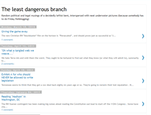 Tablet Screenshot of leastdangerousbranch.blogspot.com