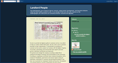 Desktop Screenshot of landlordpeoples.blogspot.com