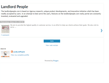 Tablet Screenshot of landlordpeoples.blogspot.com