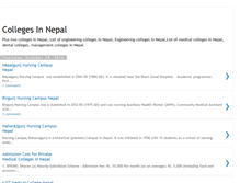 Tablet Screenshot of plus-two-colleges-in-nepal.blogspot.com