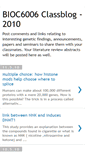 Mobile Screenshot of bioc6006classblog.blogspot.com