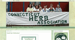 Desktop Screenshot of connecticutherbassoc.blogspot.com