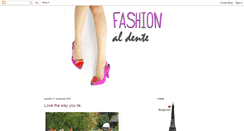 Desktop Screenshot of fashionaldente.blogspot.com