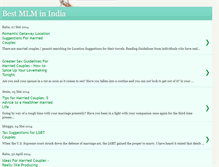 Tablet Screenshot of best-mlm-in-india.blogspot.com