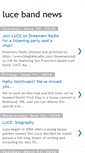 Mobile Screenshot of luceband.blogspot.com