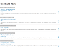 Tablet Screenshot of luceband.blogspot.com