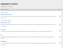 Tablet Screenshot of alejandrapiam.blogspot.com