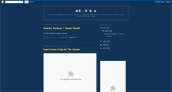 Desktop Screenshot of mrnba.blogspot.com