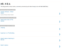 Tablet Screenshot of mrnba.blogspot.com
