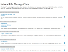 Tablet Screenshot of naturallifetherapy.blogspot.com